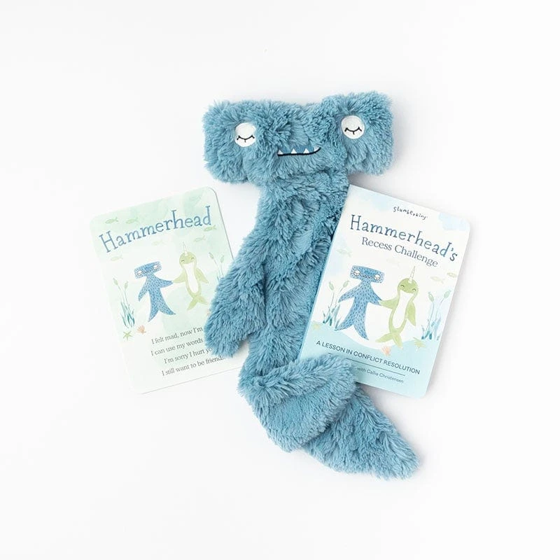 Slumberkins Hammerhead Pacific Snuggler - Conflict Resolution Collection 3 Slumberkins Hammerhead Pacific Snuggler - Conflict Resolution Collection