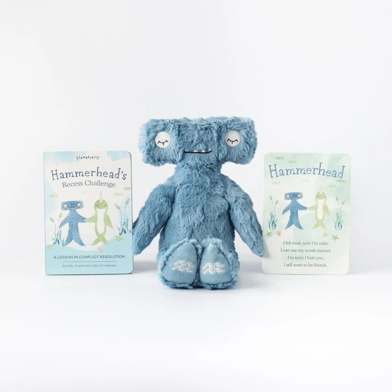 Slumberkins Hammerhead Pacific Kin - Conflict Resolution Collection 3 Slumberkins Hammerhead Pacific Kin - Conflict Resolution Collection