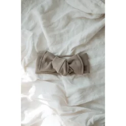 Mae + Skye Headwear Mushroom Ribbed Knit Headwrap