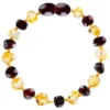 Powell's Owl Jewelry Amber Baroque Honey + Cherry Bracelet