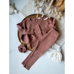 Cinnamon Two Piece Minikane Lounge Set