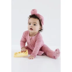 Joss + J Dusty Rose Bamboo Zip Sleeper Sleepers