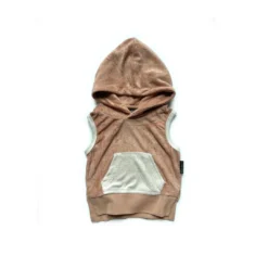 Little Bipsy Tops Cinnamon Terry Sleeveless Tank Hoodie