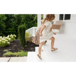 Lia + Lou Oatmeal Stripes Pocket Dress