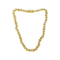 Sweet Tree Amber Raw Lemon Necklace 13" Jewelry