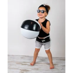 Little Bipsy Bottoms Monochrome Hybrid Swim + Walking Shorts