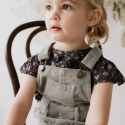 Jamie Kay Overalls + Rompers Dusted Olive Chase Cord Overalls