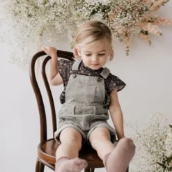Jamie Kay Overalls + Rompers Dusted Olive Chase Cord Overalls