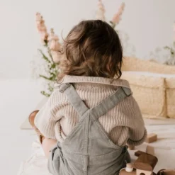Jamie Kay Overalls + Rompers Dusted Olive Chase Cord Overalls