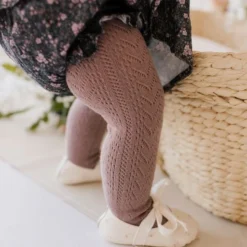 Jamie Kay Dustywood Cable Weave Tights