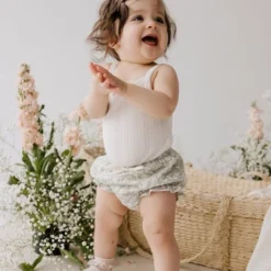 Jamie Kay Natural Organic Cotton Pointelle Bodysuit