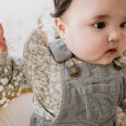 Jamie Kay Overalls + Rompers Dusted Olive Chase Cord Overalls