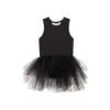 I Love Plum Dresses Black Tank Tutu Dress