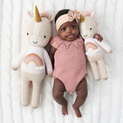 Cuddle And Kind Zara The Unicorn Knit Handcrafted Little Doll