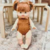 Bronzed Ribbed Minikane Romper Dolls + Plushies