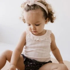 Jamie Kay Peony Floral Organic Cotton Pincord Bloomers