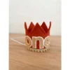 Cutest Little Party | One | Copper Felt + Toast Pom Trim + Toast/white Crown Party Time