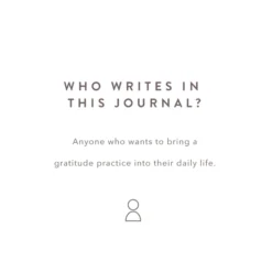 Promptly Journals Cashew Leatherette Gratitude Journal Paper Goods