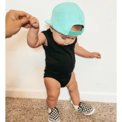 Little Bipsy Bodysuits Black Tank Bodysuit Onesie