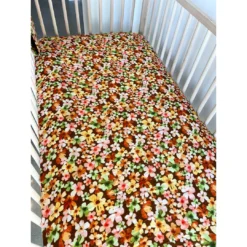 Liberty Floral Muslin Crib Sheet - Arrows & Bow X Joss + J