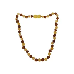 Sweet Tree Amber Jewelry Raw Milk + Honey Amber Necklace 13"