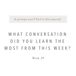 Promptly Journals Cashew Leatherette Gratitude Journal Paper Goods