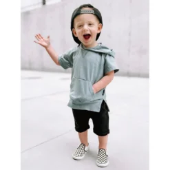 Little Bipsy Black Harem Shorts Bottoms