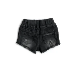Little Bipsy Bottoms Black Cut Off Distressed Denim Shorties