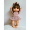 Dusty Mauve Romper + Tutu Set Minikane Clothing