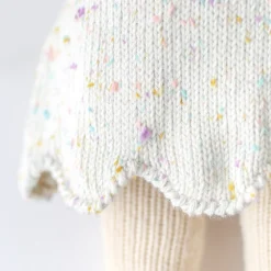 Cuddle And Kind Dolls + Plushies Mia The Dog Knit Handcrafted Regular Doll