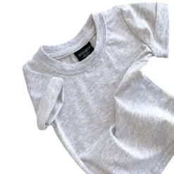 Little Bipsy Tops Grey Basic Tee