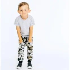 Little Bipsy Tops Grey Basic Tee