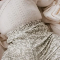 Jamie Kay Natural Organic Cotton Pointelle Wrap Romper