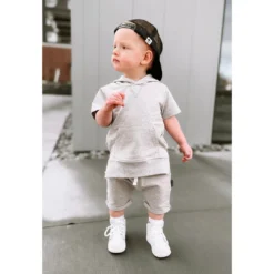 Little Bipsy Grey Harem Shorts Bottoms