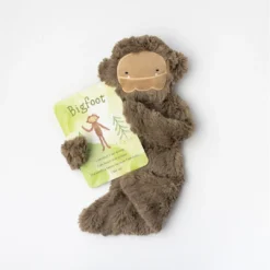 Slumberkins Books + Puzzles Bigfoot Maple Snuggler - Self Esteem Collection