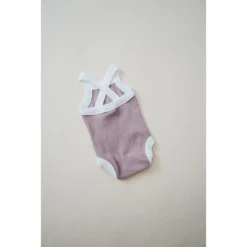 Orcas Lucille Bodysuits Taupe Mauve Tank Bodysuit
