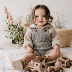 Jamie Kay Overalls + Rompers Dusted Olive Chase Cord Overalls