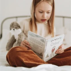 Slumberkins Otter Pebble Kin - Family Bonding Collection Books + Puzzles