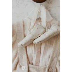 Jamie Kay Footwear Ditzy Floral Baby Ballerina Flat Shoe