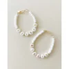Little Lunds Co Big Sis White Stone Bracelet