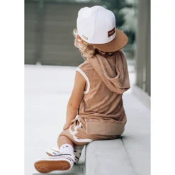 Little Bipsy Tops Cinnamon Terry Sleeveless Tank Hoodie