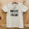 Morado Design Tops Brothers Make The Best Friends Natural Organic Tee
