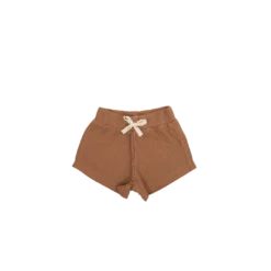 Jamie Kay Bottoms Light Russet Organic Cotton Waffle Shorts