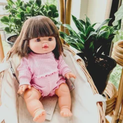 Dolls + Plushies Jeanne Baby Girl Minikane Doll