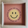 Emrose Decor Terracotta Focus On Good Smiley Wooden Sign