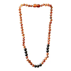Sweet Tree Amber Amber + Shungite Radiation Blocker Necklace 15" Jewelry