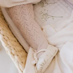 Jamie Kay Pillow Scallop Weave Tights Footwear