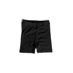 Play Dainty Sales Store 11 Little Bipsy Bottoms Black Ribbed Biker Shorts