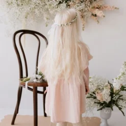 Jamie Kay Peach Whip Organic Cotton Muslin Chloe Dress Dresses