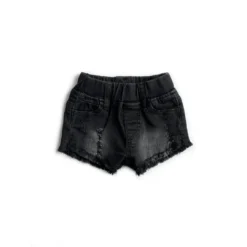 Little Bipsy Bottoms Black Cut Off Distressed Denim Shorties